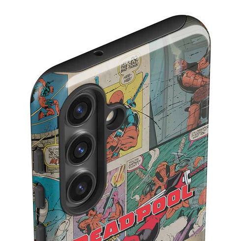 Marvel Deadpool Deadpool Collage Galaxy S25 Impact Case